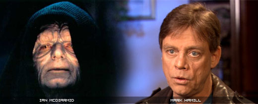 Palpatine vs Mark Hamill