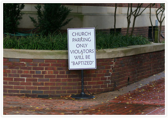 Church parking