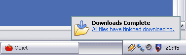Mozilla Firebird Download Manager