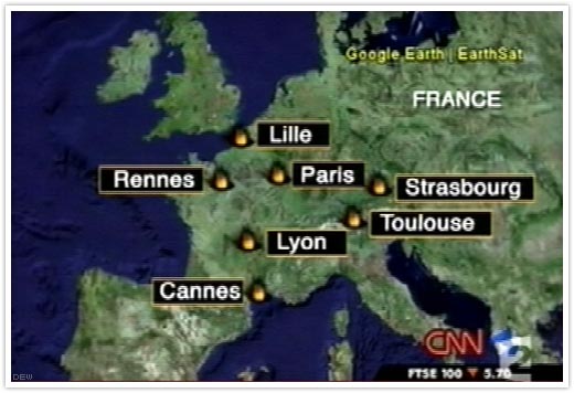 Carte de France 