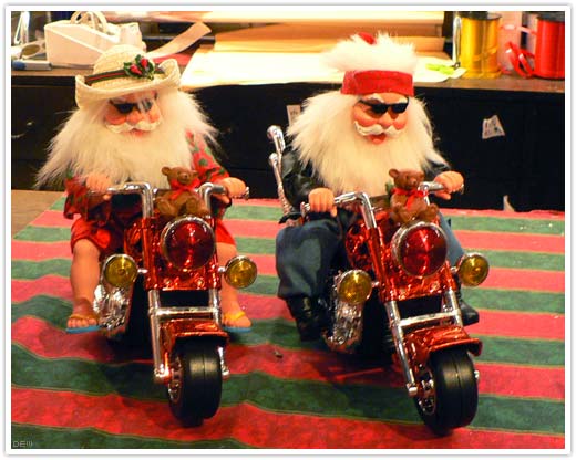 Christmas Bikers
