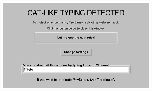 Cat Detected