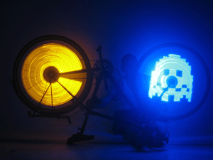 Roues de vélo PacMan