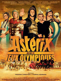 Affiche Astérix aux Jeux Olympiques