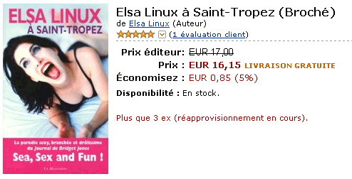 Elsa Linux à St Tropez